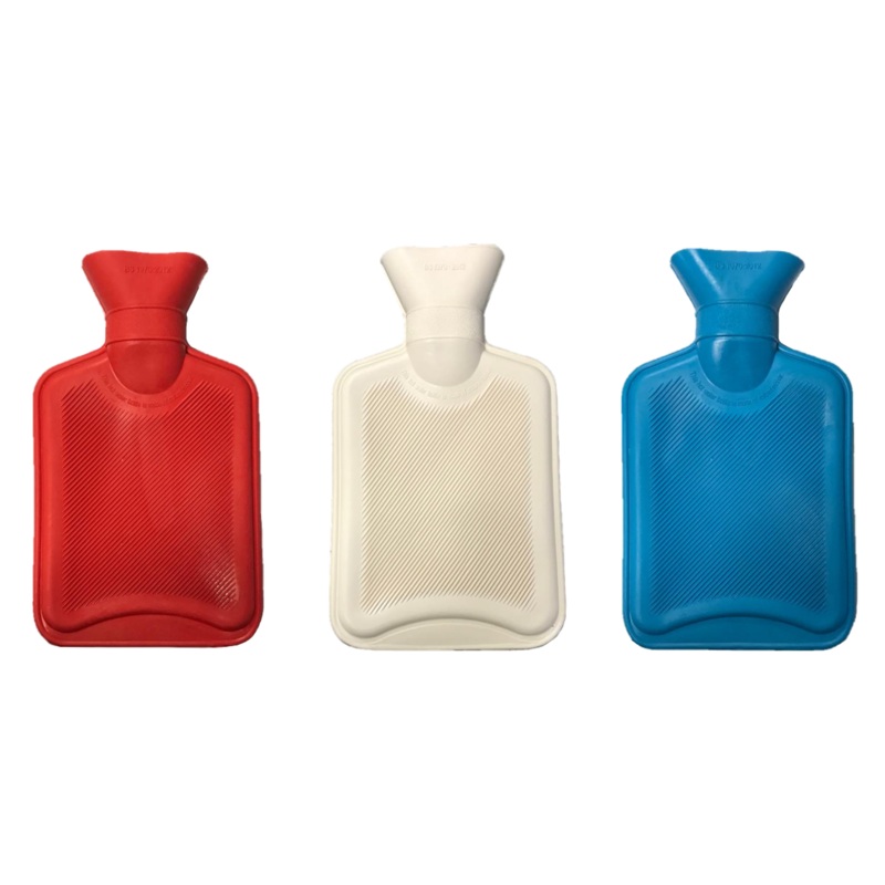 BestHouse Hot Water Bottle 0.5 Litre Assorted Colours BB1191 (Parcel Rate)