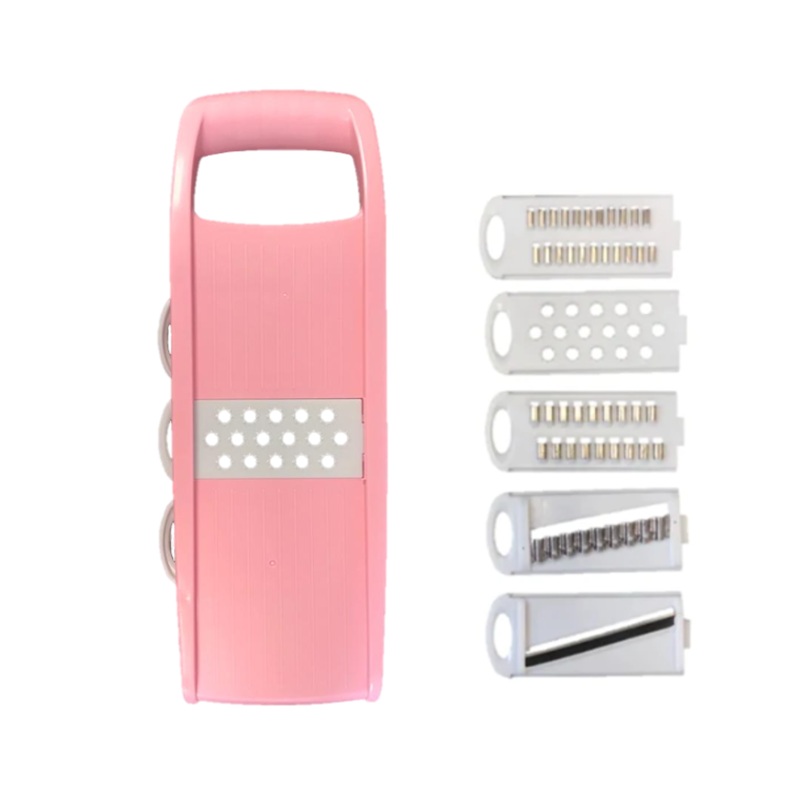 Plastic Vegetable Mandoline Grater Slicer 32 x 10 cm Assorted Mandoline Planes 6808 (Parcel Rate)