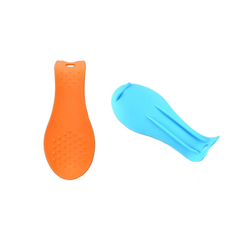 Silicone Cooking Spoon Rest 21 x 10 cm Assorted Colours 7259 (Parcel Rate)