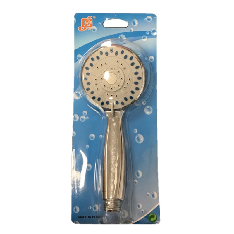 Single Plastic Shower Head 18 cm 0559 (Large Letter Rate)