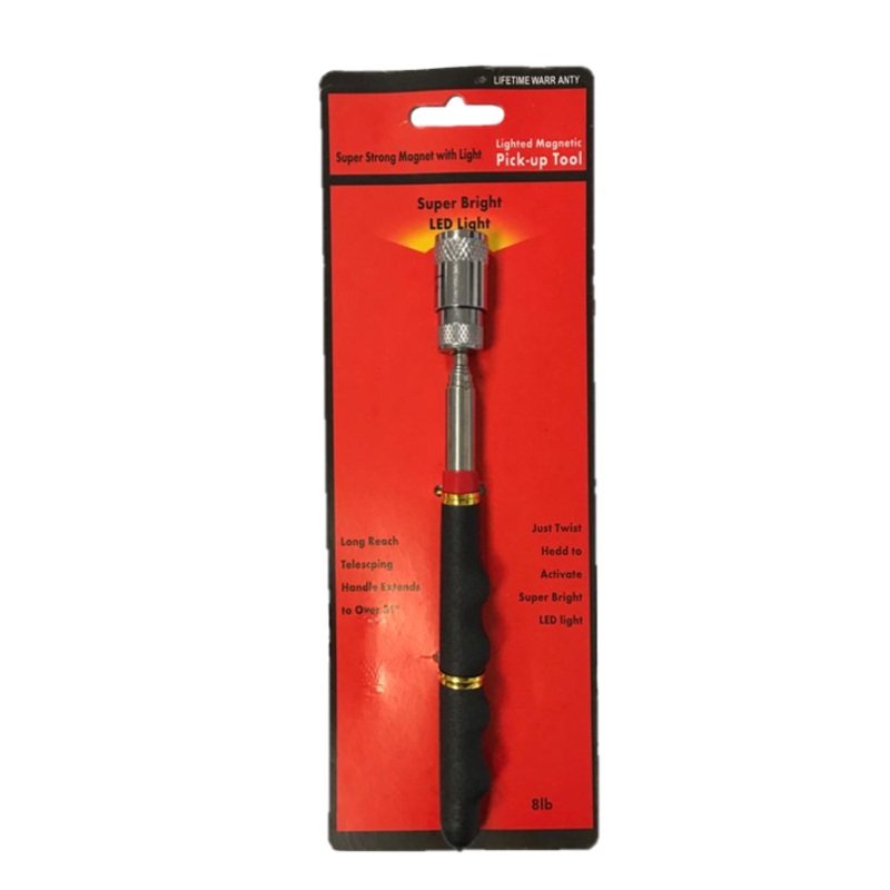 Telescopic Extendable Magnetic Pick Up Light Torch 8lb 19 / 81 cm 7317 (Parcel Rate)