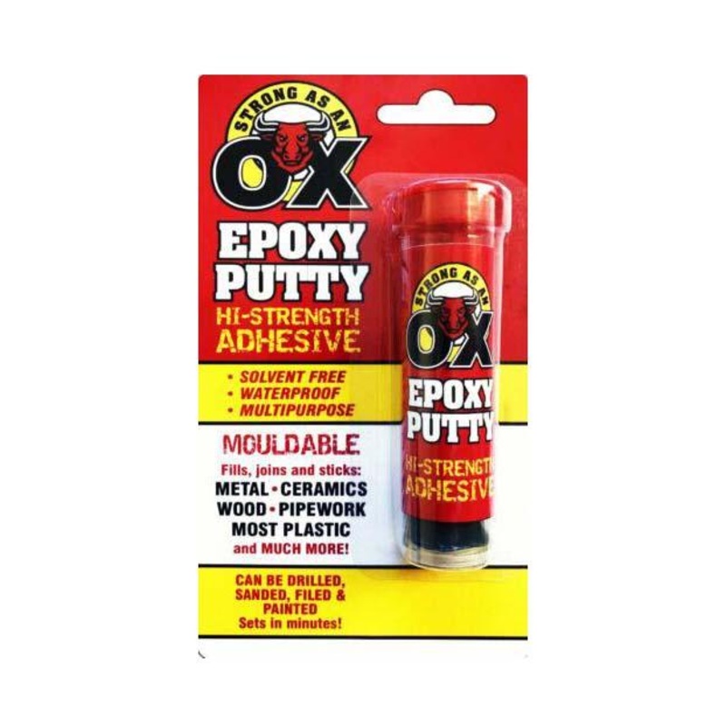 Waterproof Epoxy Putty Sticks Metals Ceramics Wood Pipework Sealer Filler 2942 (Parcel Rate)