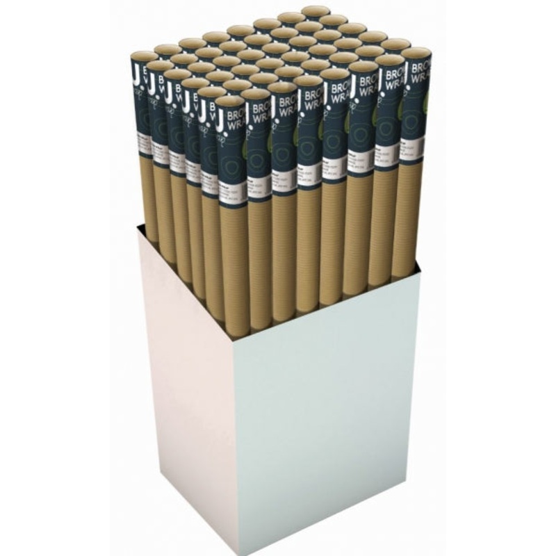 Brown Kraft Gift Wrap 4m x 70 cm P2201 (Parcel Rate)
