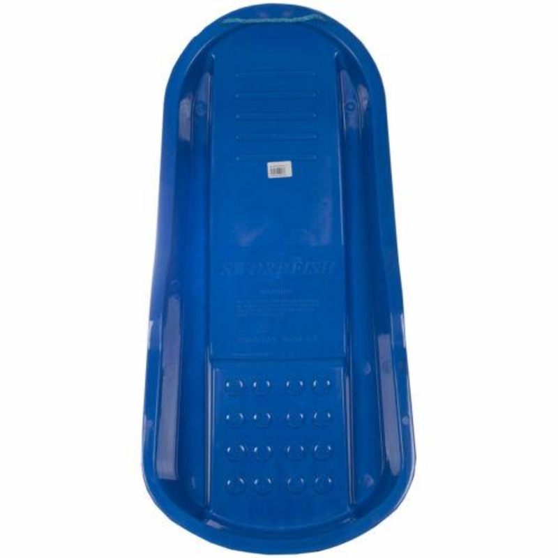Children’s Plastic Swordfish Snow Sleigh Sledge with Rope 85 x 40 cm Blue 88888SMM S3B   (Big Parcel Rate)