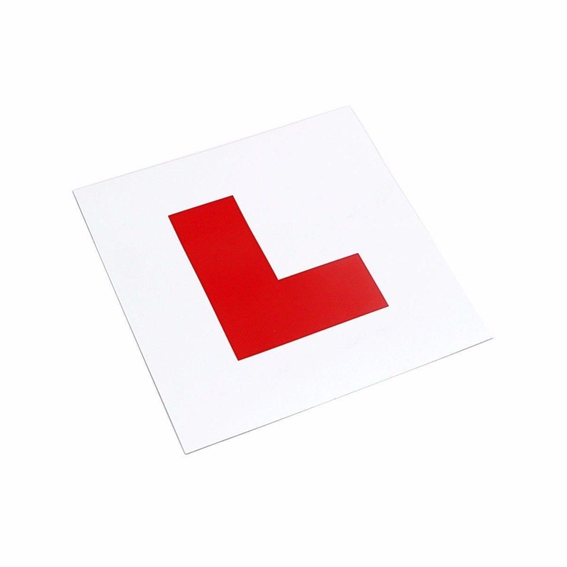 Magnetic Learner’s L Car Plate BB3036 (Large Letter Rate)