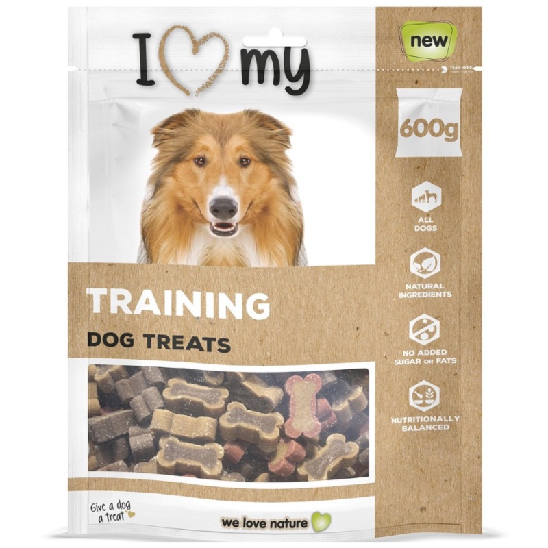 Pet Dog Duo Bone Training Treats 600g Bumper Bag 74182 (Parcel Rate)