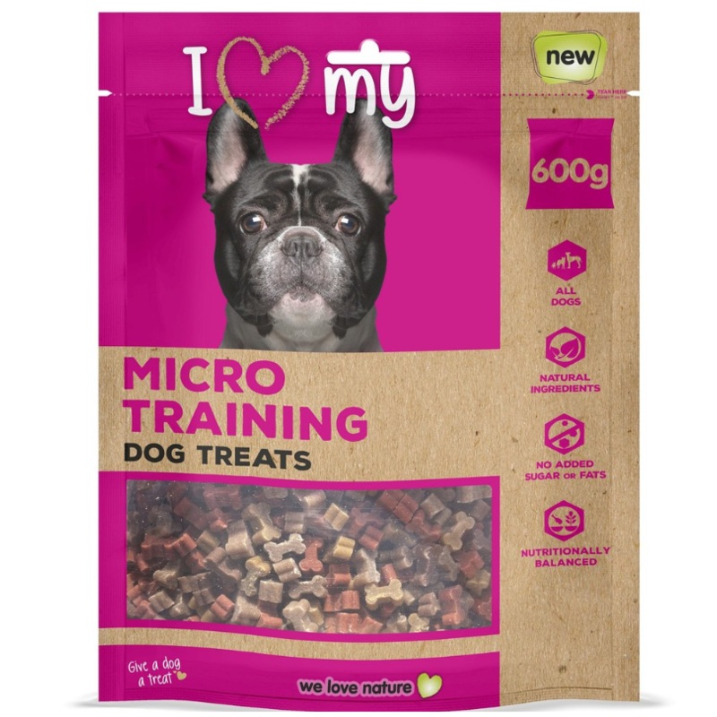 Pet Dog Micro Training Treats 600g Bumper Bag 74199 (Parcel Rate)