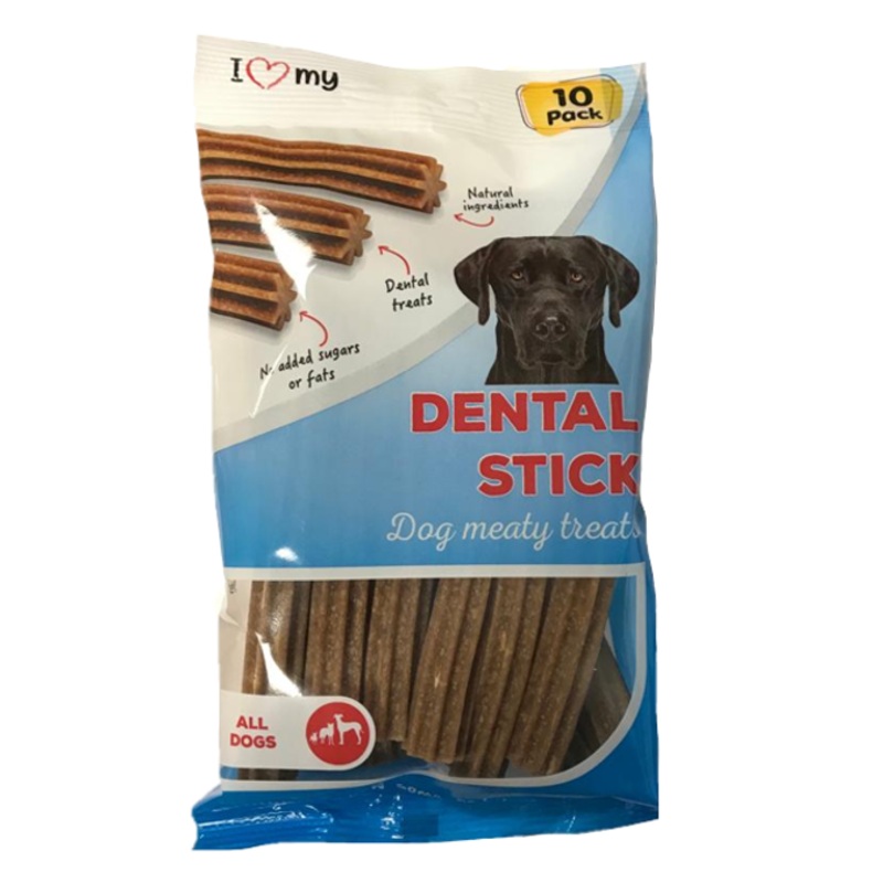 Pet Dog Treats Dental Sticks 200g Flow Pack 76360 (Parcel Rate)