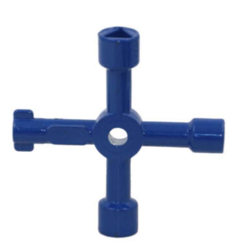 Plumbers Tool Utility Key 4 Way 1352 (Large Letter Rate)