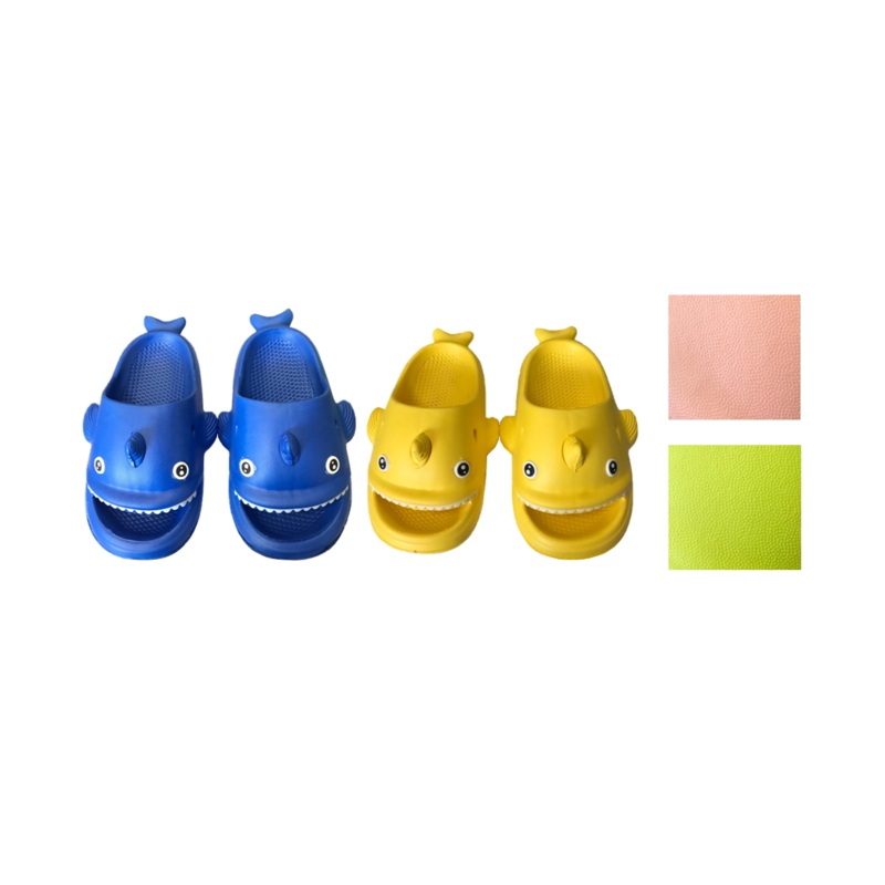 Children’s Shark Design Slippers Shoes Slides Assorted Sizes (31 – 35) and Colours 0302 / 9971 (Parcel Rate)