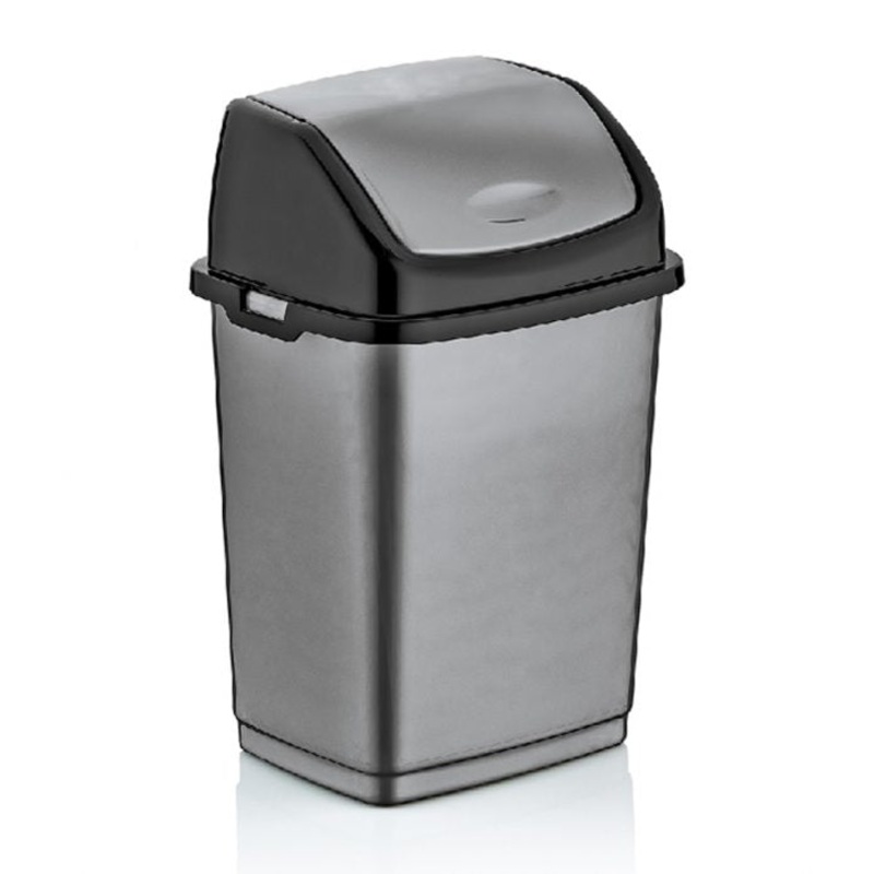 Plastic Fantasy Dust Bin 18 Litre Assorted Colours D09703 / DB18 (Big Parcel Rate)