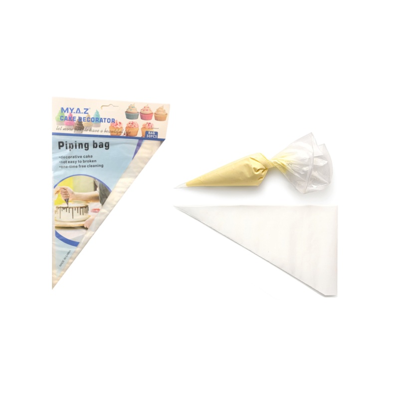 Small Cake Decorating Icing Piping Bag 25 x 17 cm Pack of 50 7632 (Parcel Rate)