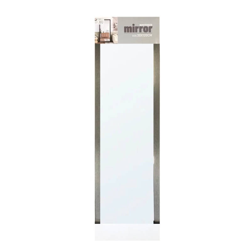 Extra Large Plastic Framed Boutique Mirror 30 x 120 cm Assorted Colours 7661 (Big Parcel Rate)