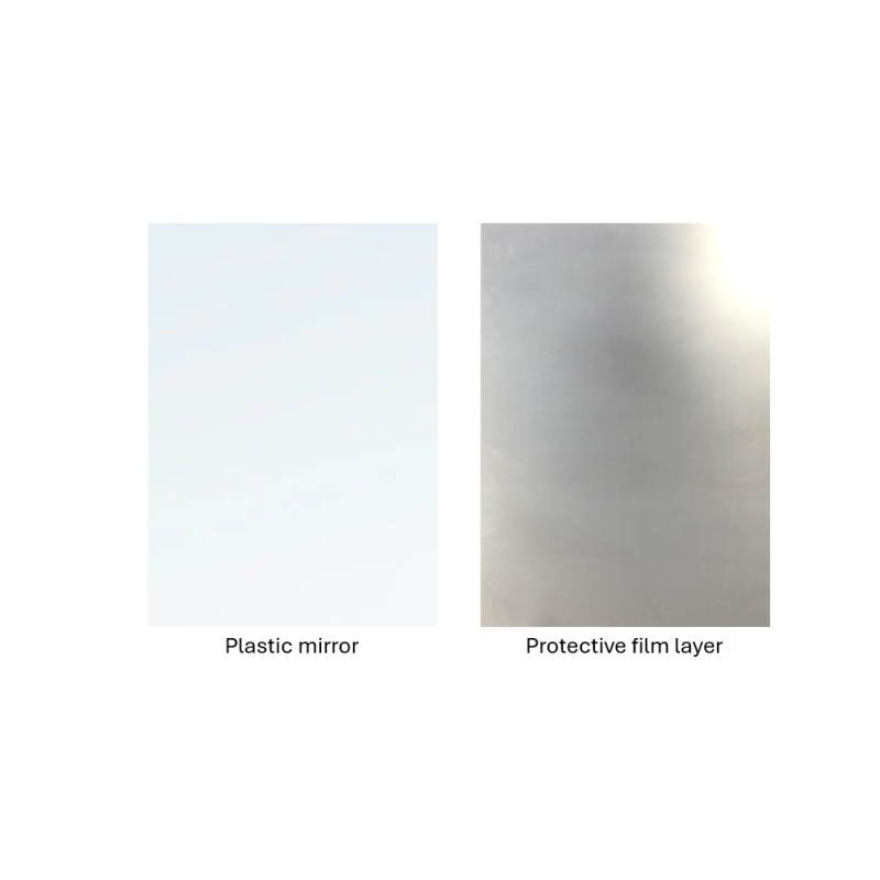 Extra Large Plastic Mirror Sticker 40 x 60 cm Assorted Designs 7552 (Parcel Rate)