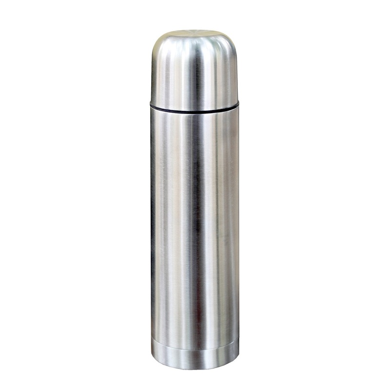 Stainless Steel Vacuum Thermos Flask 1000ml 7459 (Parcel Rate)