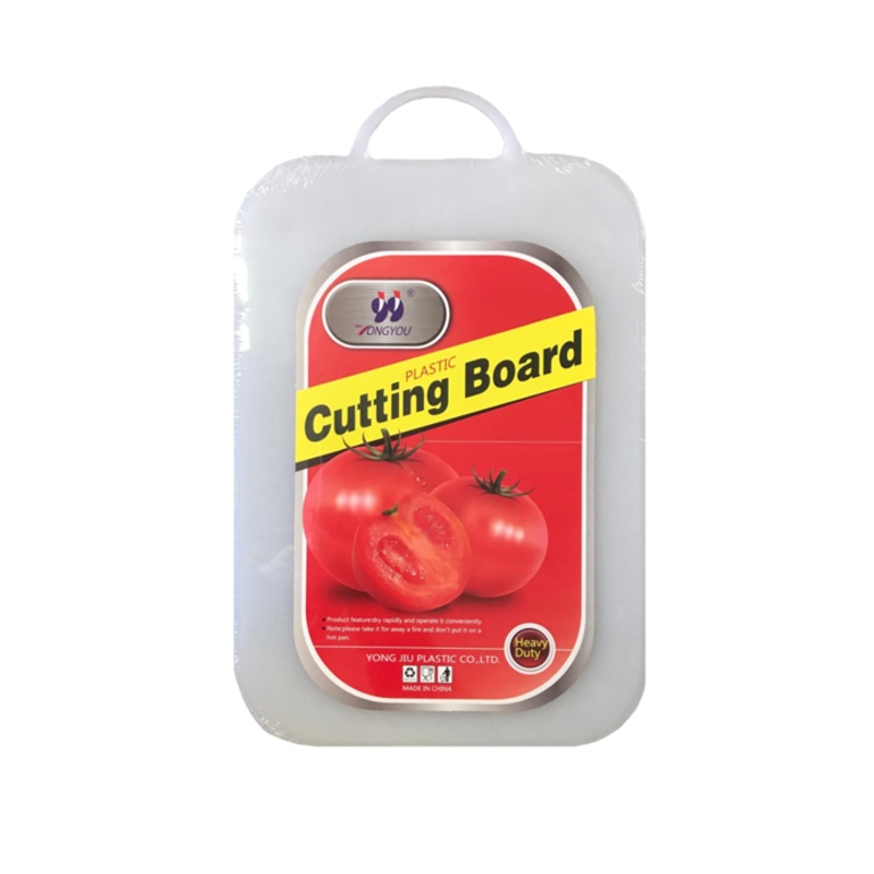 White Plastic Chopping Cutting Board 22 x 35 cm SG9072 (Parcel Rate)