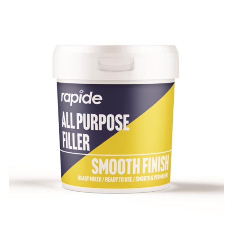 Rapide All Purpose Smooth Finish FILLER Ready Mixed DIY Home Use 500g 7156 (Parcel Rate)