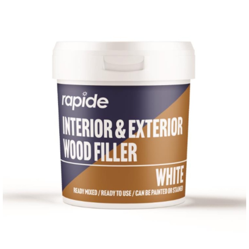 Rapide Interior & Exterior White Wood Filler 470g 7158 (Parcel Rate)
