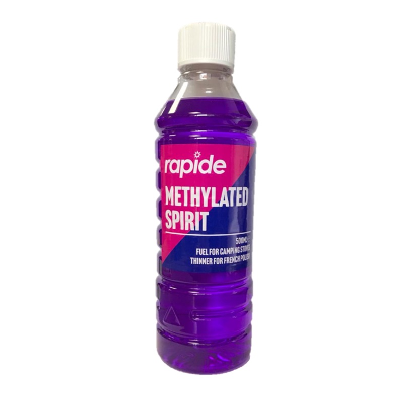 Rapide Methylated Spirit 500ml 1020 (Parcel Rate)