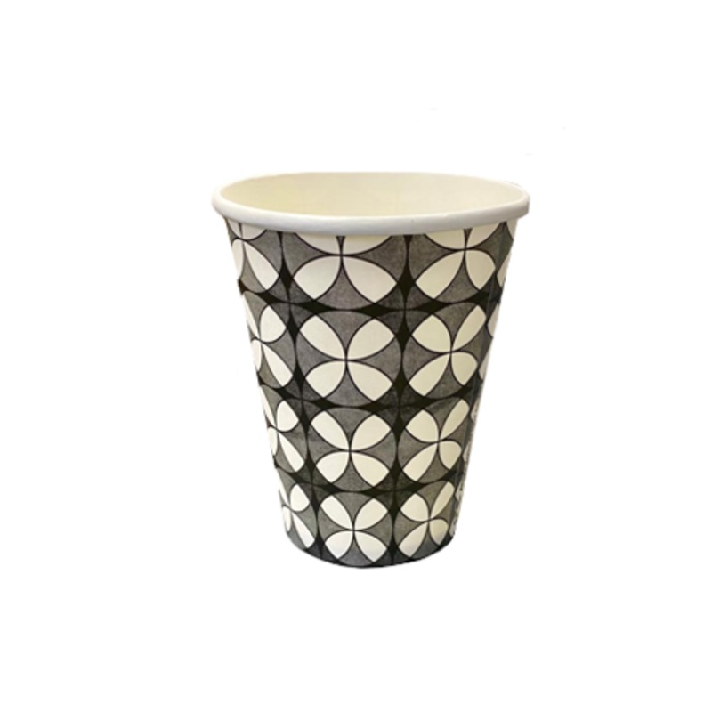 Single Wall Paper Cups 12oz Pack of 12 Assorted Designs GAALF1212 (Parcel Rate)