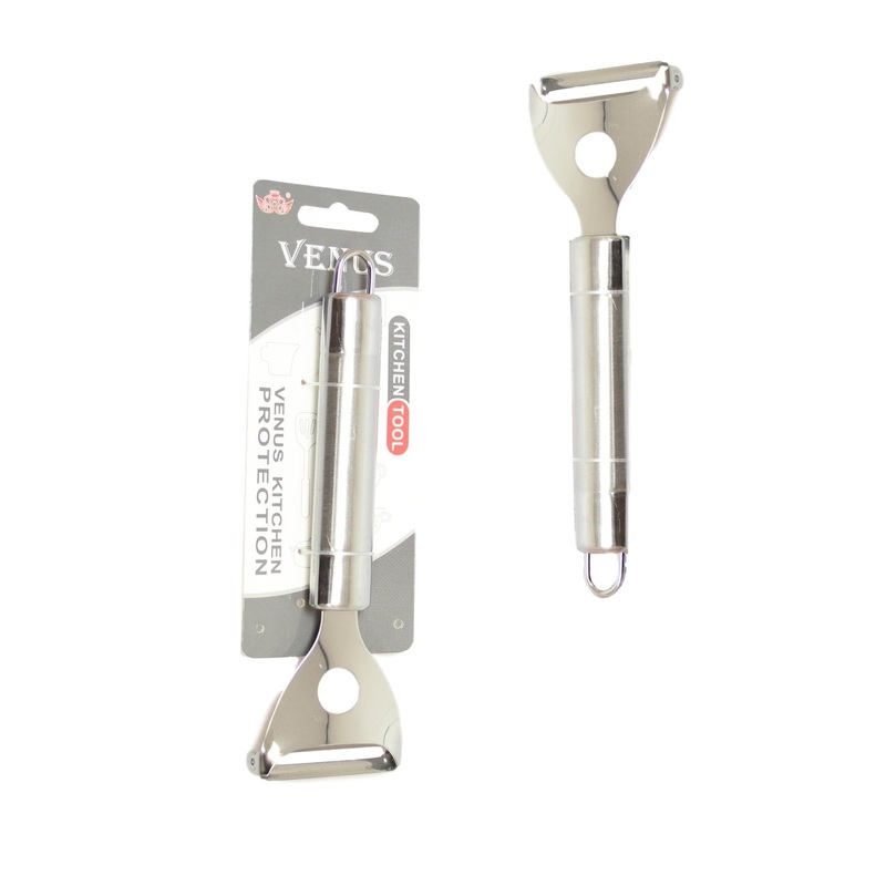 Stainless Steel Kitchen Prep Food Scraper Peeler 17cm 5563 (Large Letter Rate)