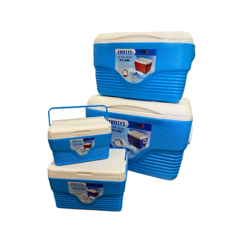 Chillex Ice Chest Cooler Box Set of 4 Assorted Colours MX5240 (Big Parcel Rate)