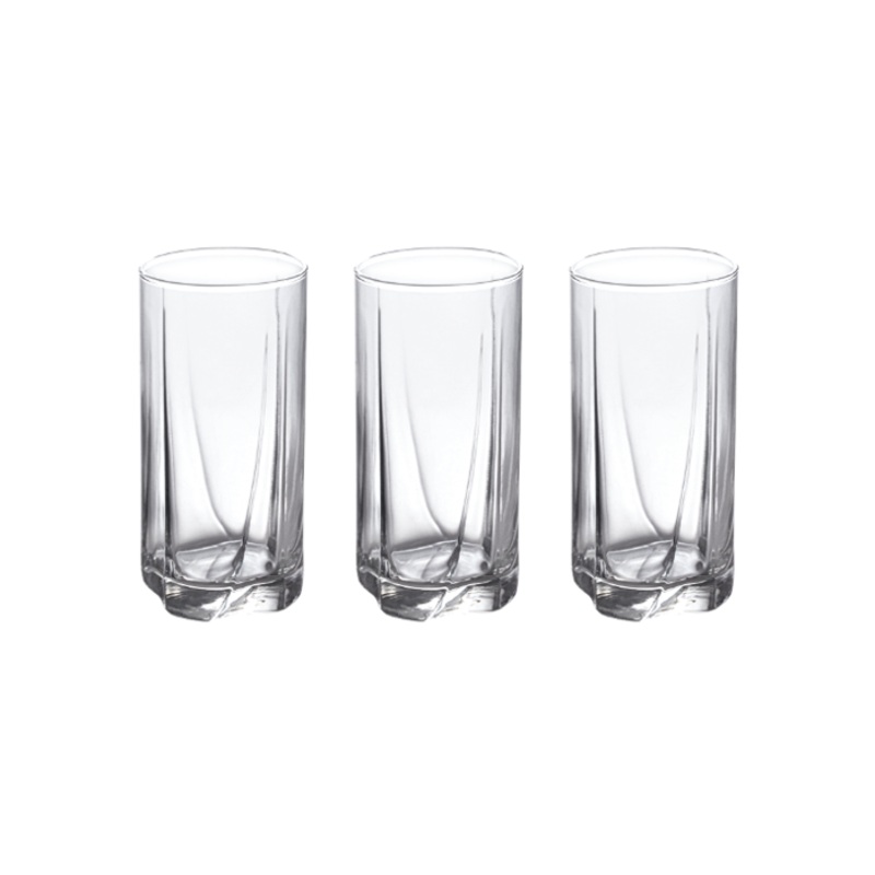 Nova Cosmos Drinking Glasses Tumbler 425ml Pack of 3 G1061 / TNV010 (Parcel Plus Rate)