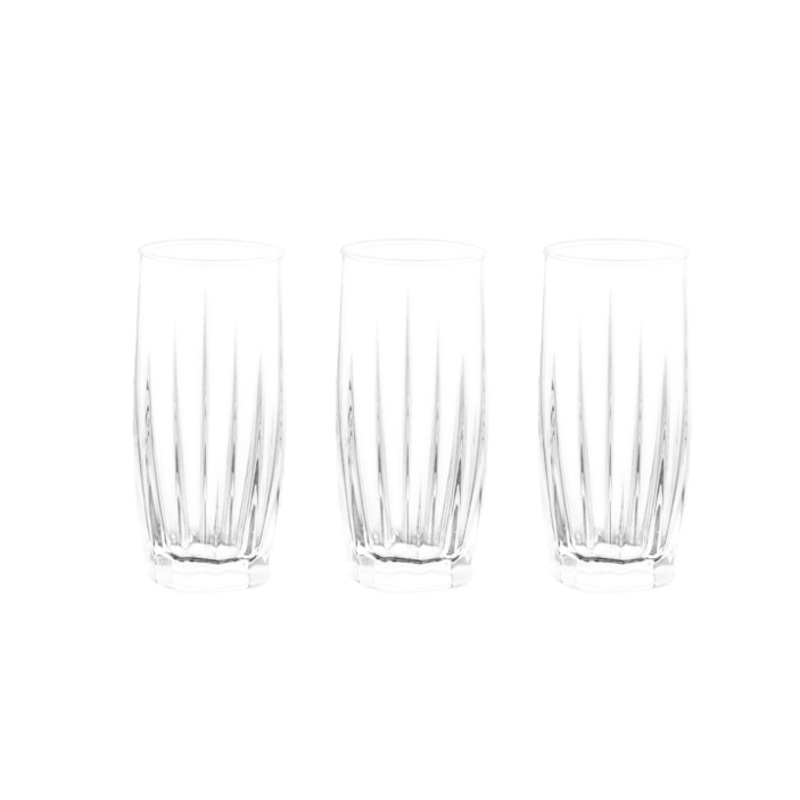 Nova Vista Drinking Glasses Tumbler 280ml Pack of 3 G1059 / TNV075 (Parcel Plus Rate)