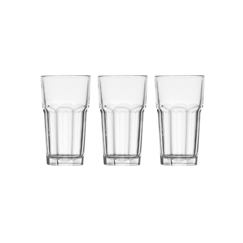 Omroc Rise Drinking Glasses Tumbler 330ml Pack of 3 G1062 / OT275 (Parcel Plus Rate)