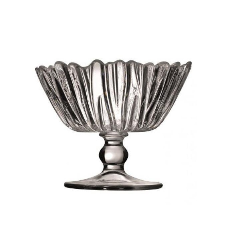 PB Aurora Glass Footed Candy Sweets Display Bowl 10.7 x 14cm 95833 (Parcel Plus Rate)