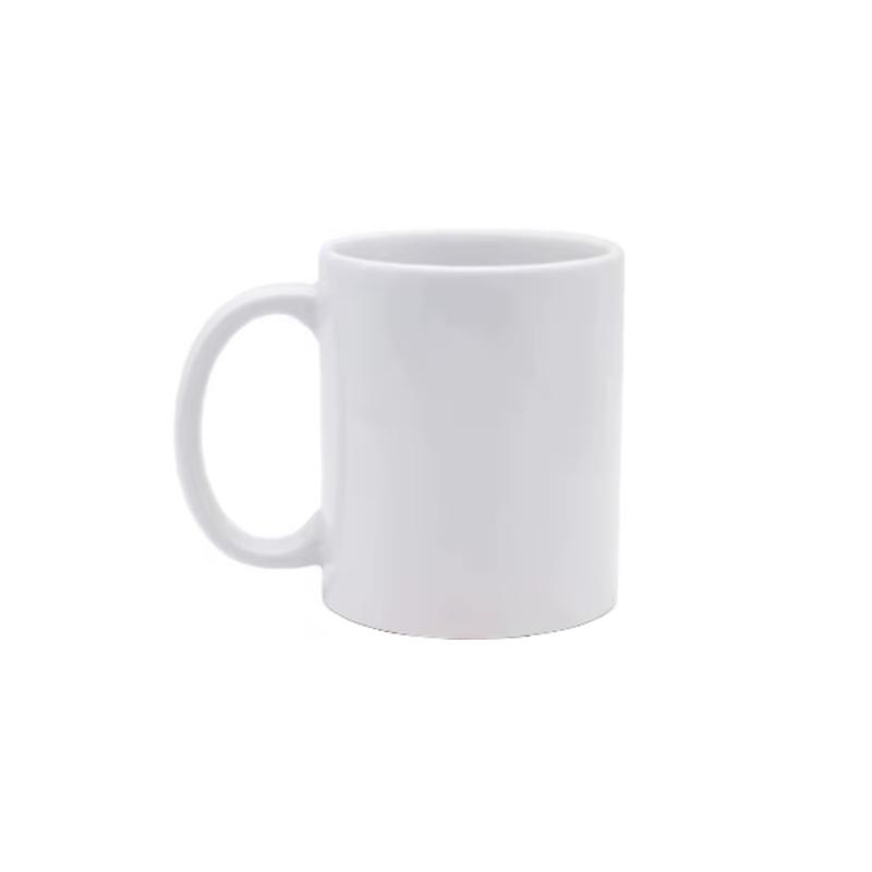 Plain Ceramic Tea Coffee Mug 9.5 x 8cm Assorted Colours 7933 (Parcel Plus Rate)