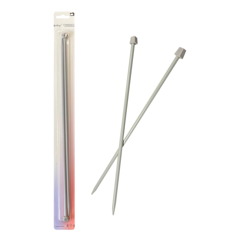 Plastic Knitting Needles 5mm Pack of 2 7859 (Parcel Rate)