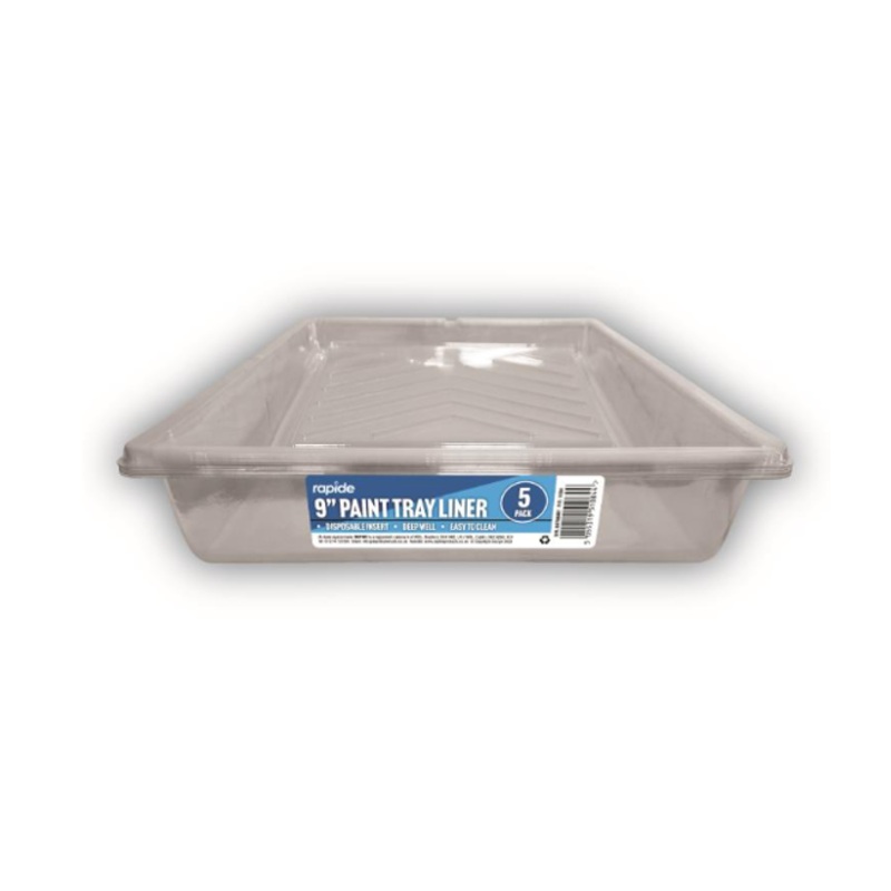 Rapide 9″ Plastic Paint Tray Liners Pack of 5 1084 (Parcel Rate)